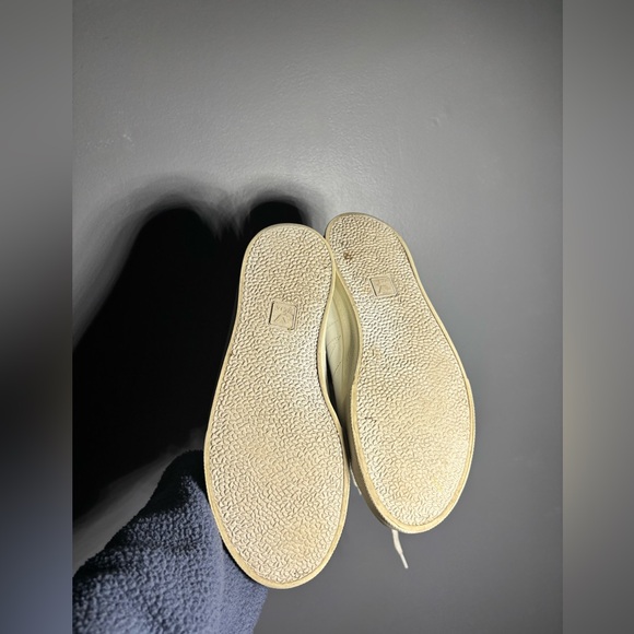 Veja Esplar Leather Logo White Sneakers Womens Size 7 - Picture 7 of 9